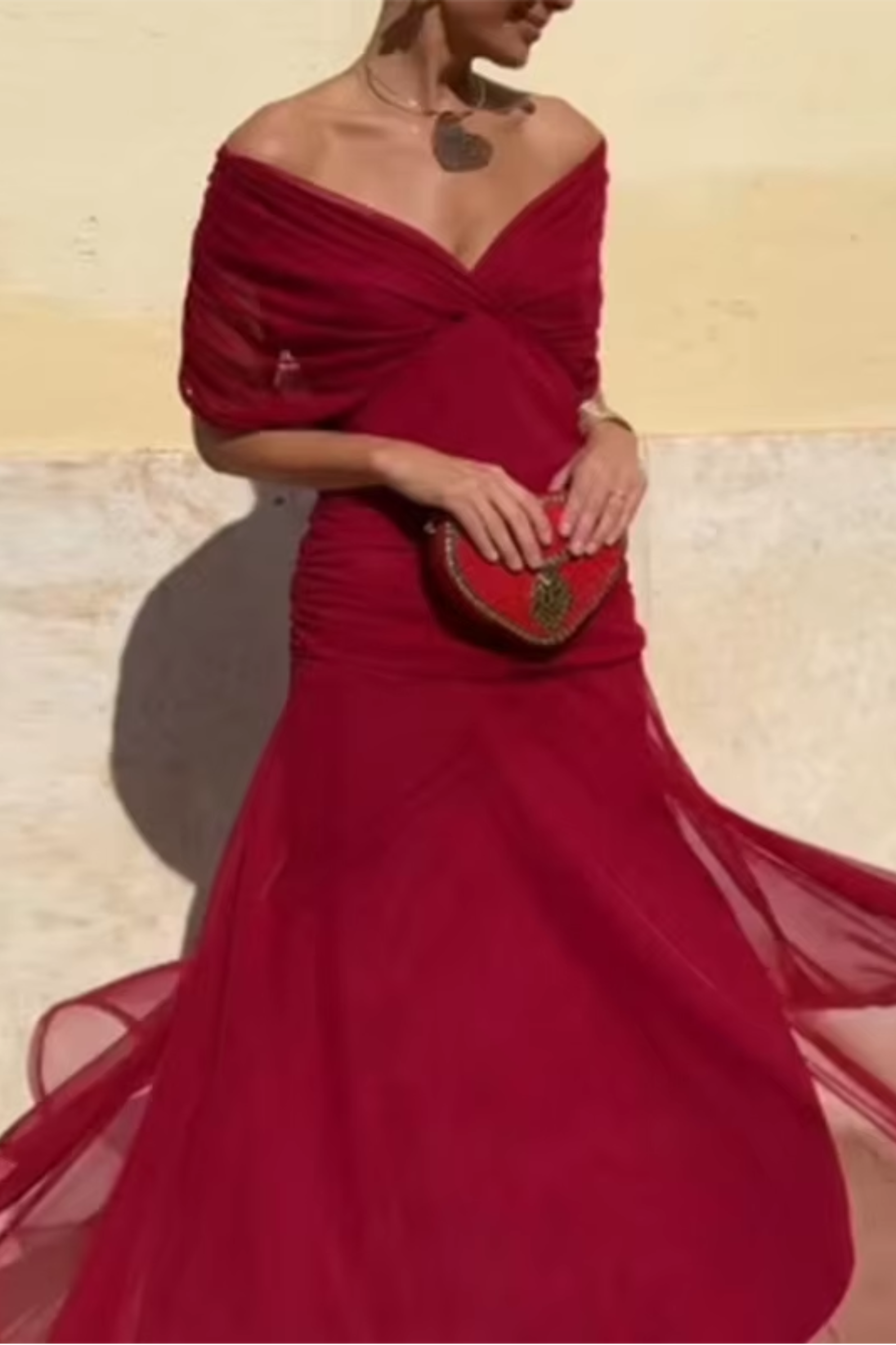 Louise | Elegant V-Neck Maxi Dress