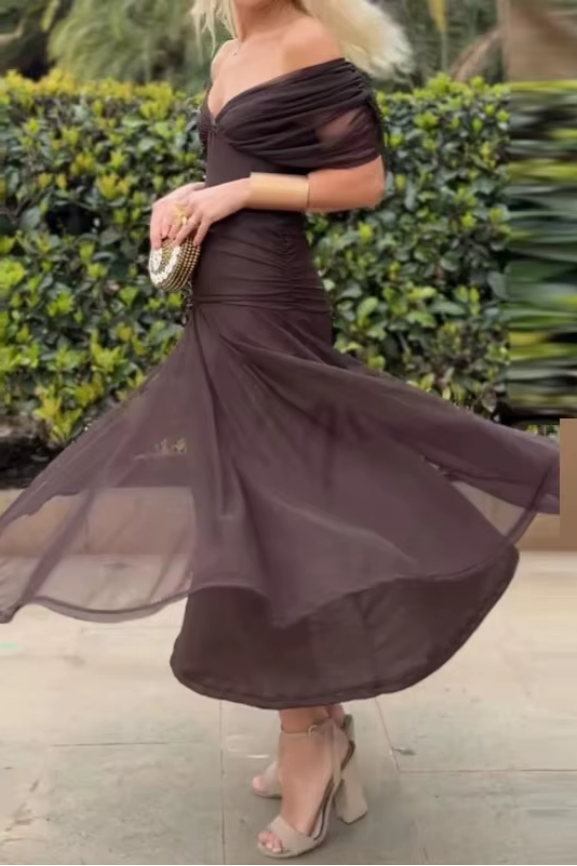 Louise | Elegant V-Neck Maxi Dress