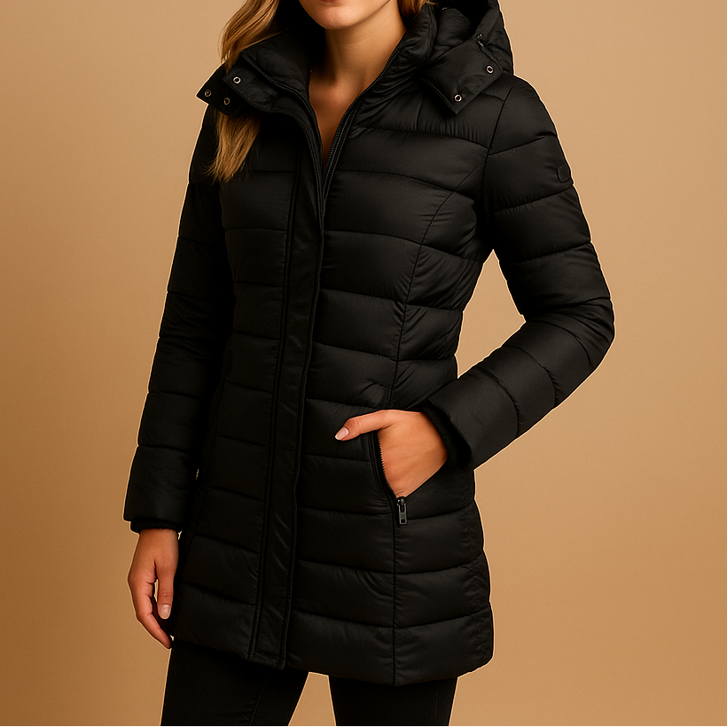 Elize - Lightweight, Quilted Down Jacket