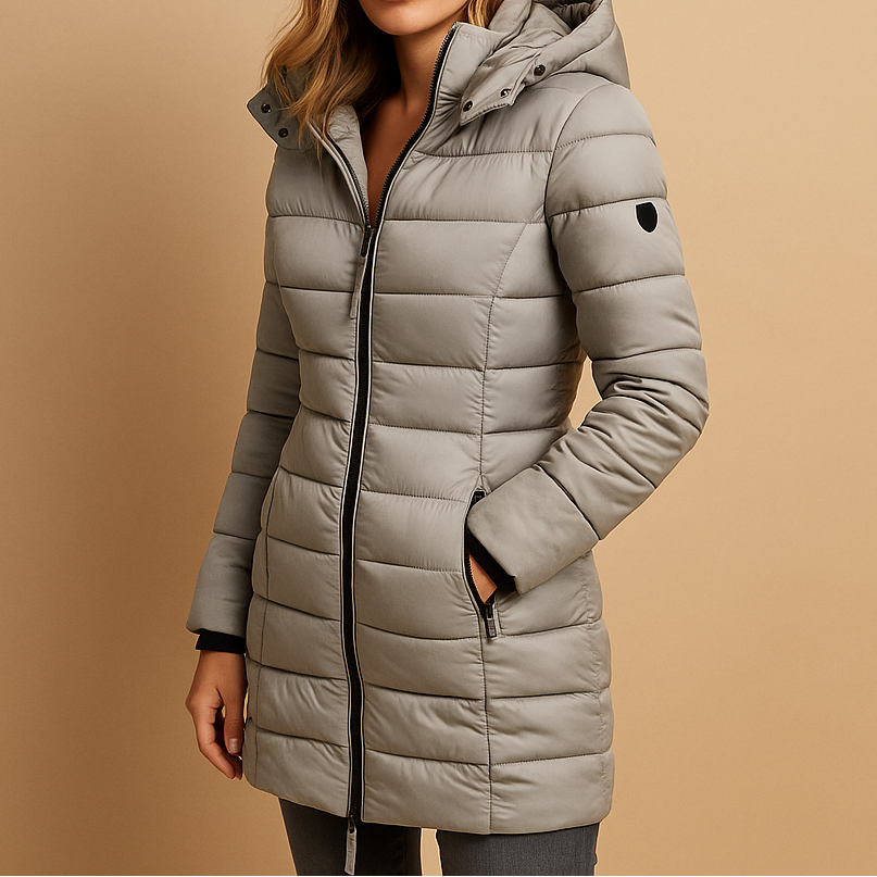 Elize - Lightweight, Quilted Down Jacket