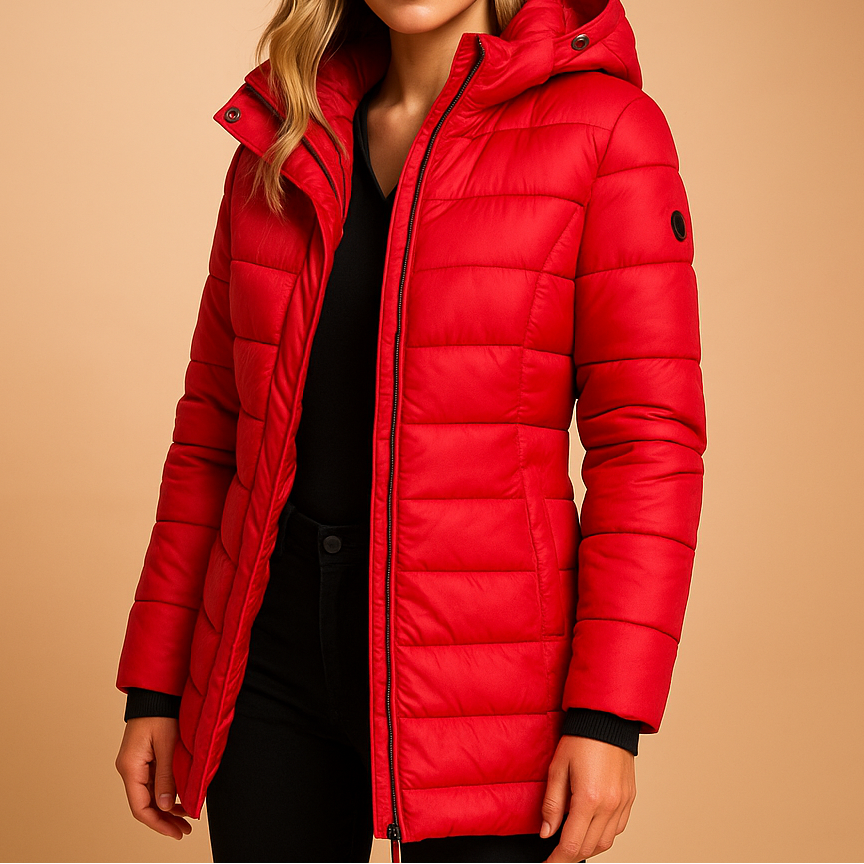 Elize - Lightweight, Quilted Down Jacket