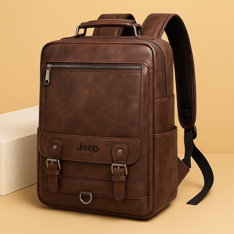 London Leather Backpack