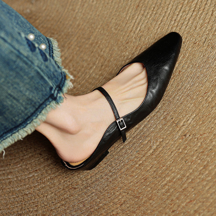 Mule in Genuine Leather Orella
