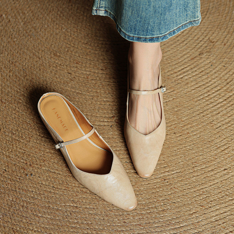 Mule in Genuine Leather Orella
