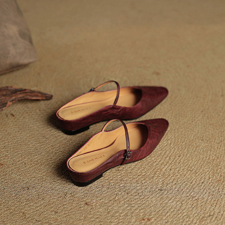 Mule in Genuine Leather Orella