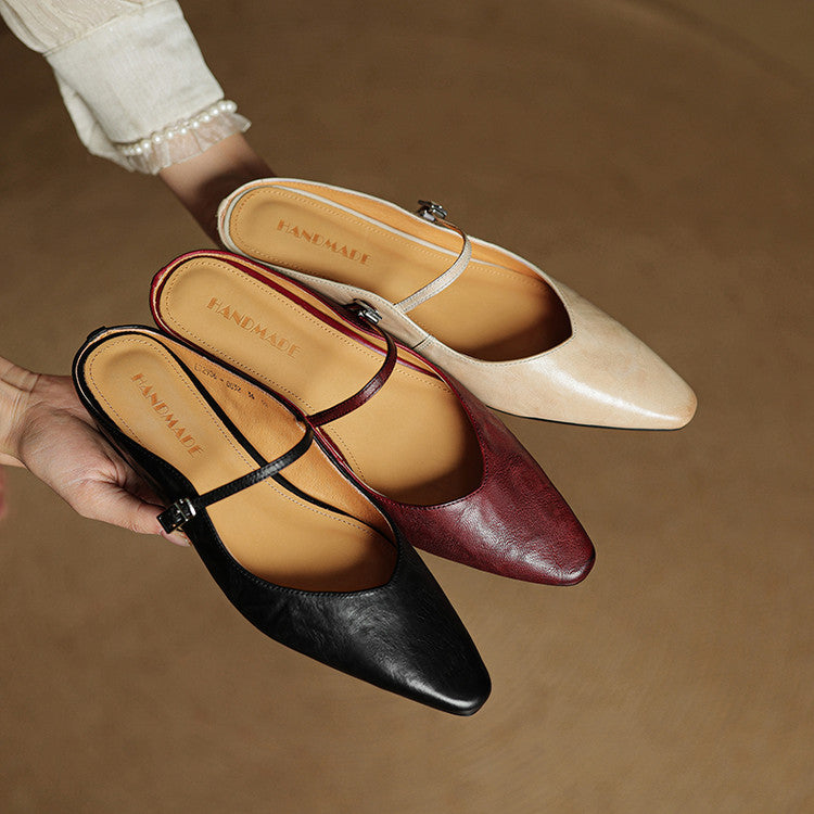 Mule in Genuine Leather Orella
