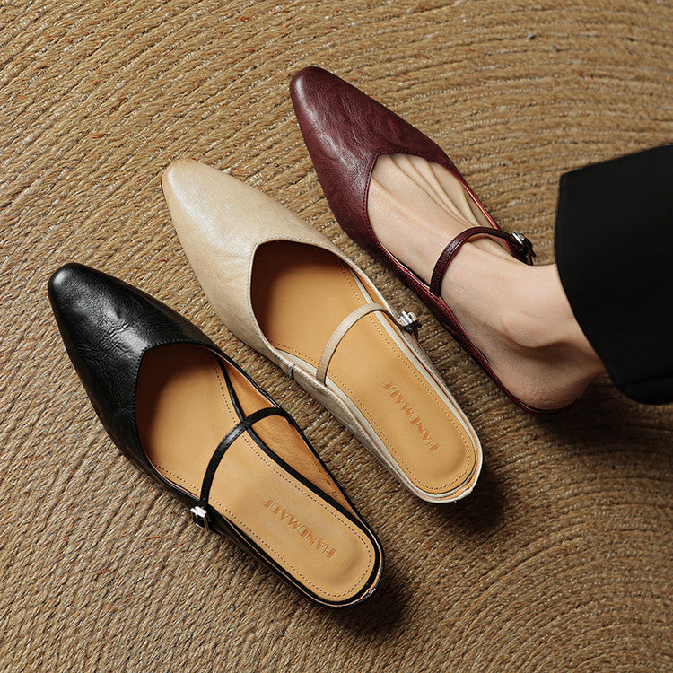 Mule in Genuine Leather Orella