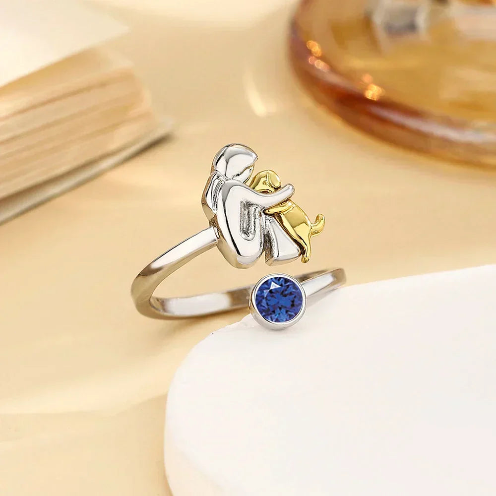 Elisa - Dog Icon Ring