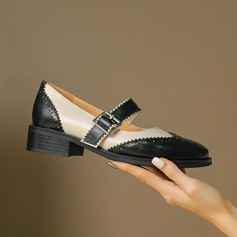 Miana Leather Mary Janes