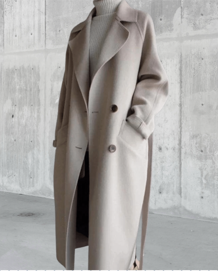 Sarah™ - Longline Wool Coat
