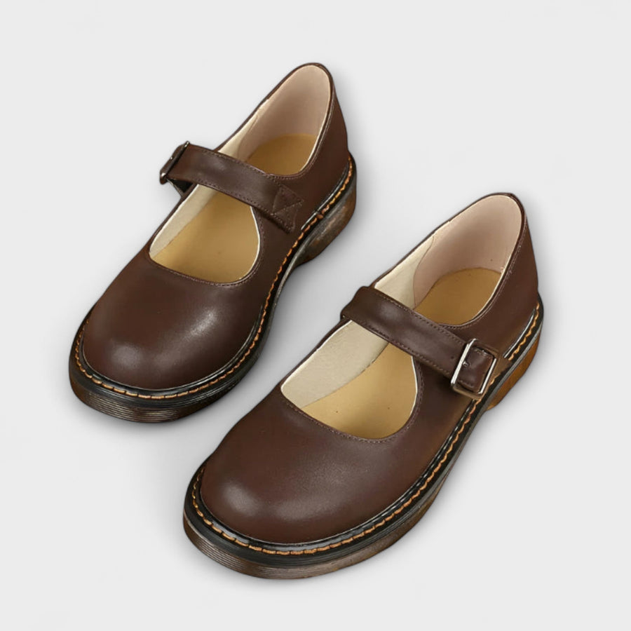 Helen | Mary Jane Shoes with Buckle Strap