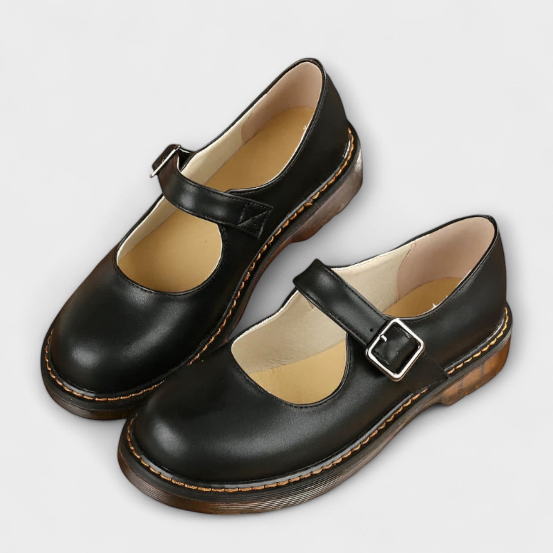 Helen | Mary Jane Shoes with Buckle Strap