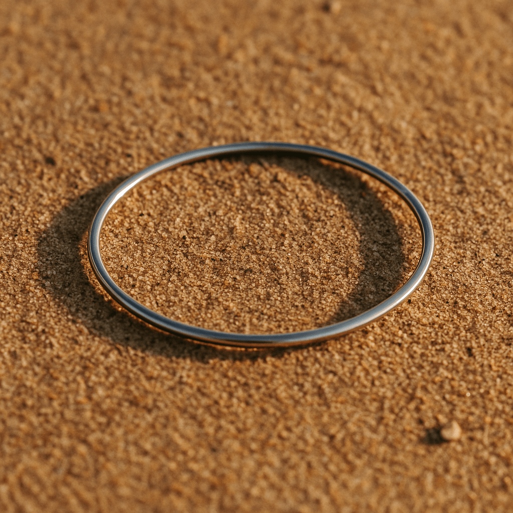 Livorno Bracelet – Thin bracelet plated in 18k gold, silver, or rose gold