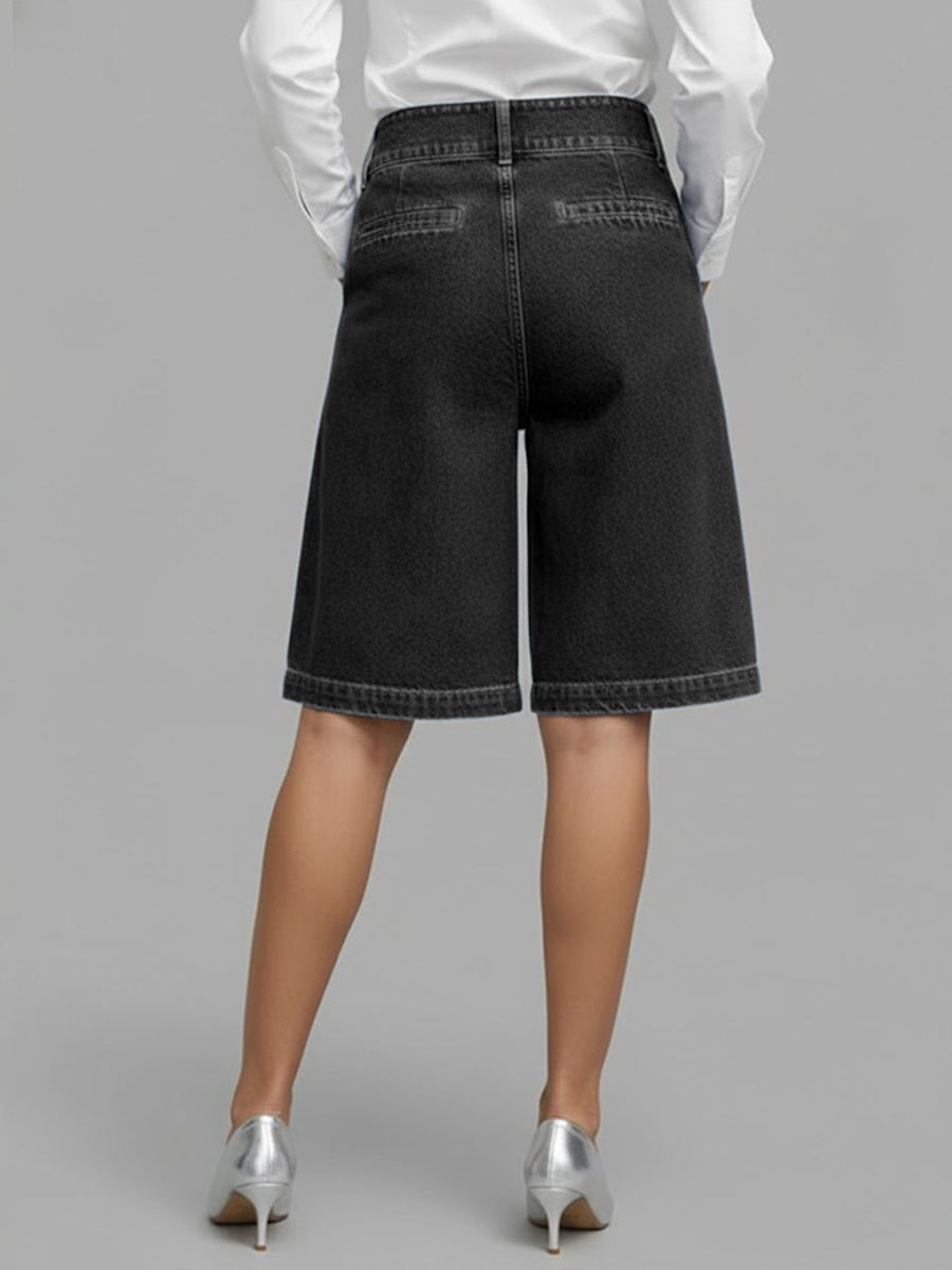 Berenice - Denim Wrap Skort
