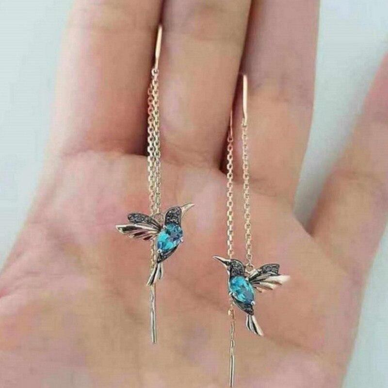 Aveline – Kolibri Earrings in Enamel